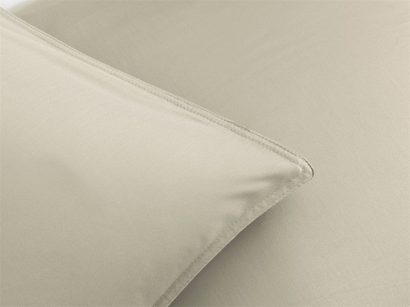 Zo Home Dekbedovertrek Percale Percalle Cool Beige