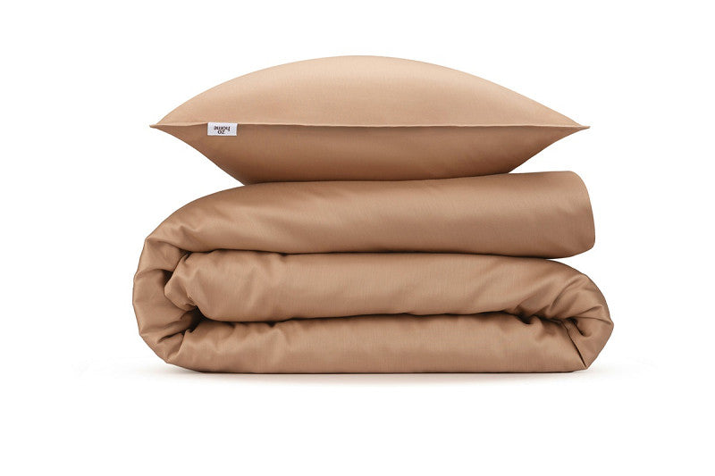 Zo Home Dekbedovertrek Percale Percalle Cream Tan