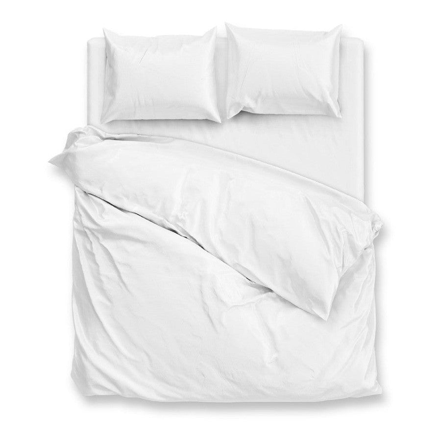 Zo Home Dekbedovertrek Percale Percalle Crystal White