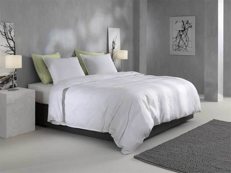 Zo Home Dekbedovertrek Percale Percalle Crystal White