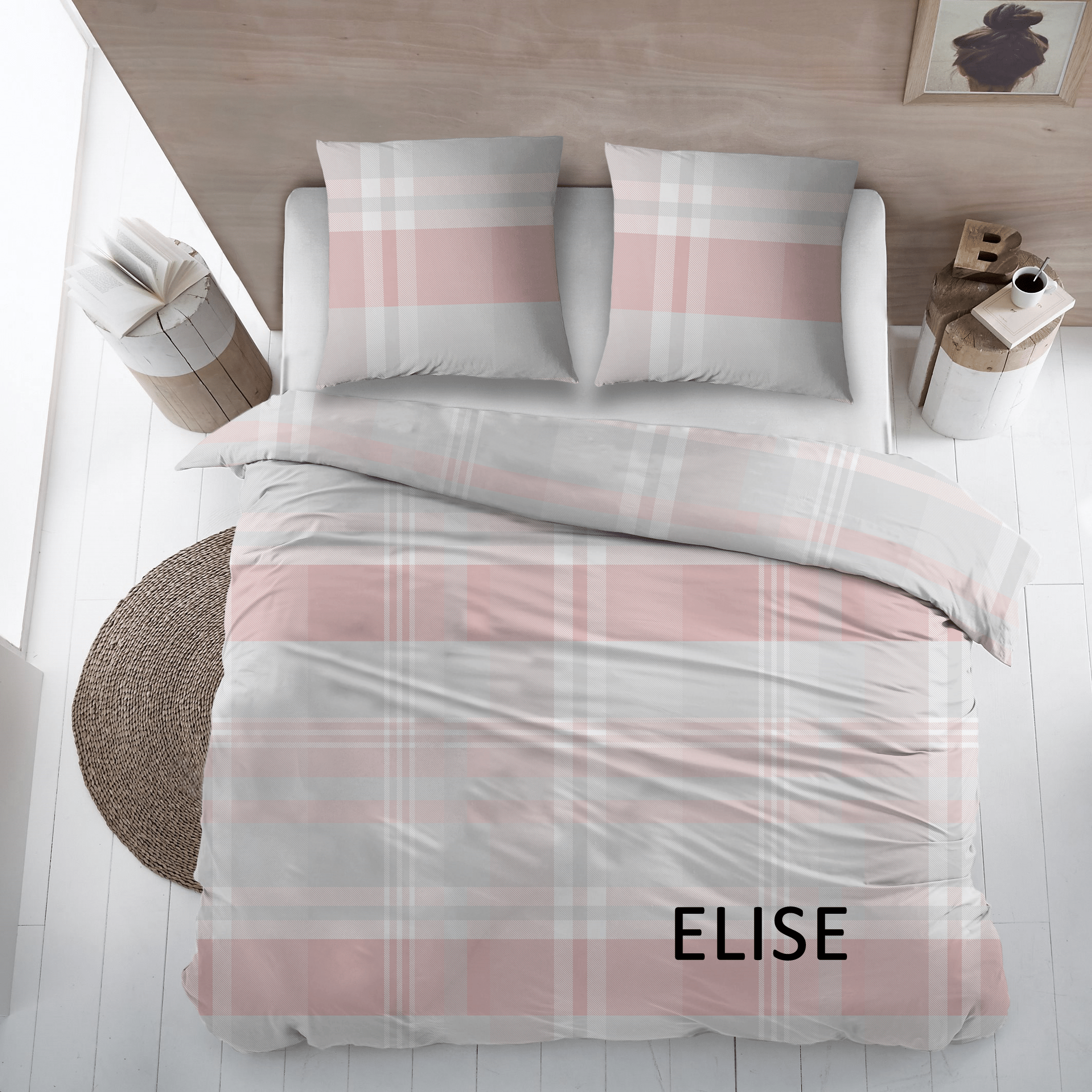 Baumwolle Bettbezug Flanell Elise