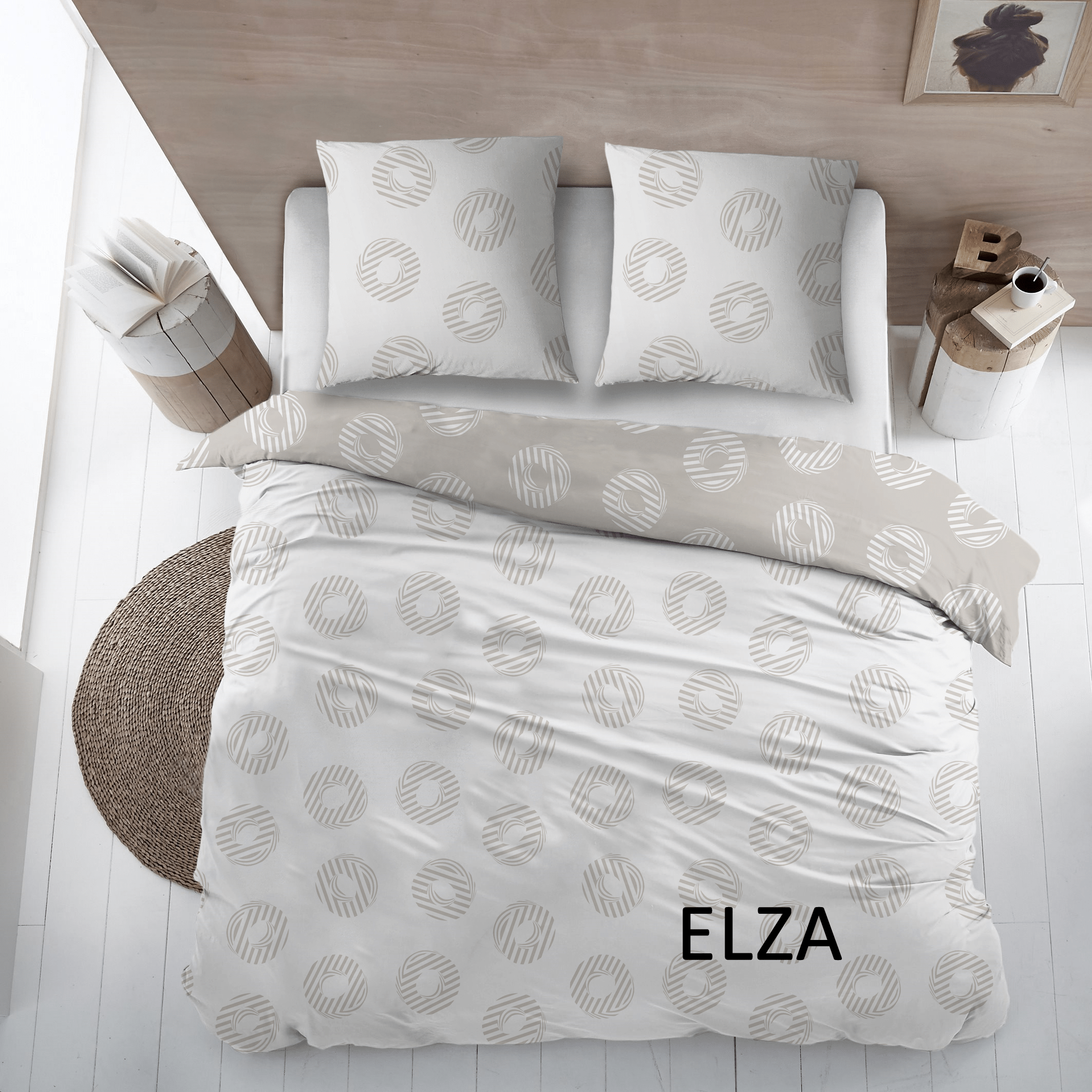 Baumwolle Bettbezug Flanell Elza