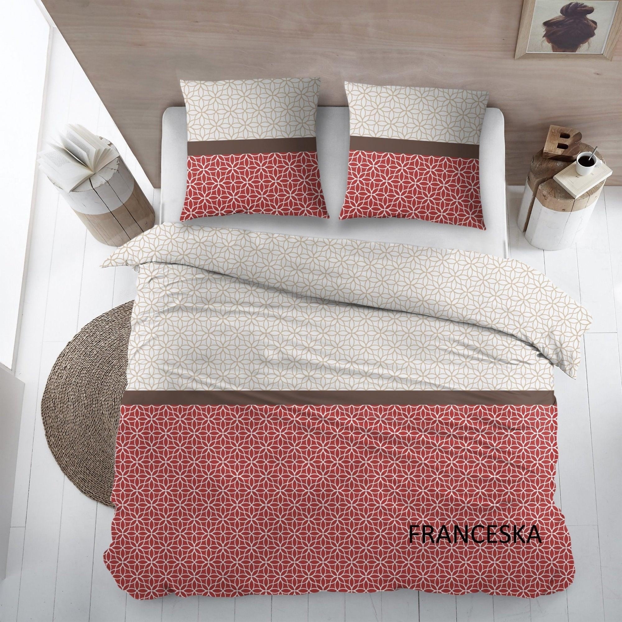 Cottons Dekbedovertrek Franceska Flanel - Bedtextielonline.be