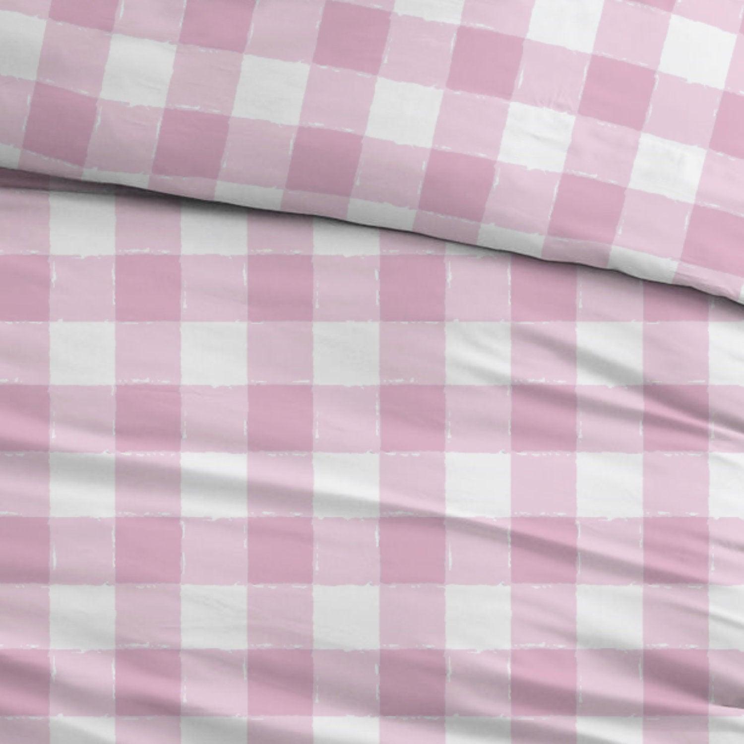 Lakenset Katoen Mila Pink - Bedtextielonline.be