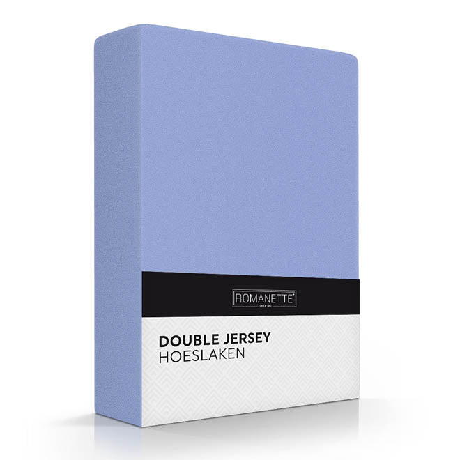 Romanette Hoeslaken Double Jersey Lavendel