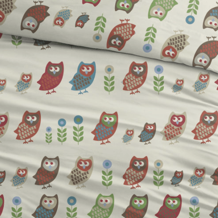 Dekbedovertrek Katoen Birds - Bedtextielonline.be