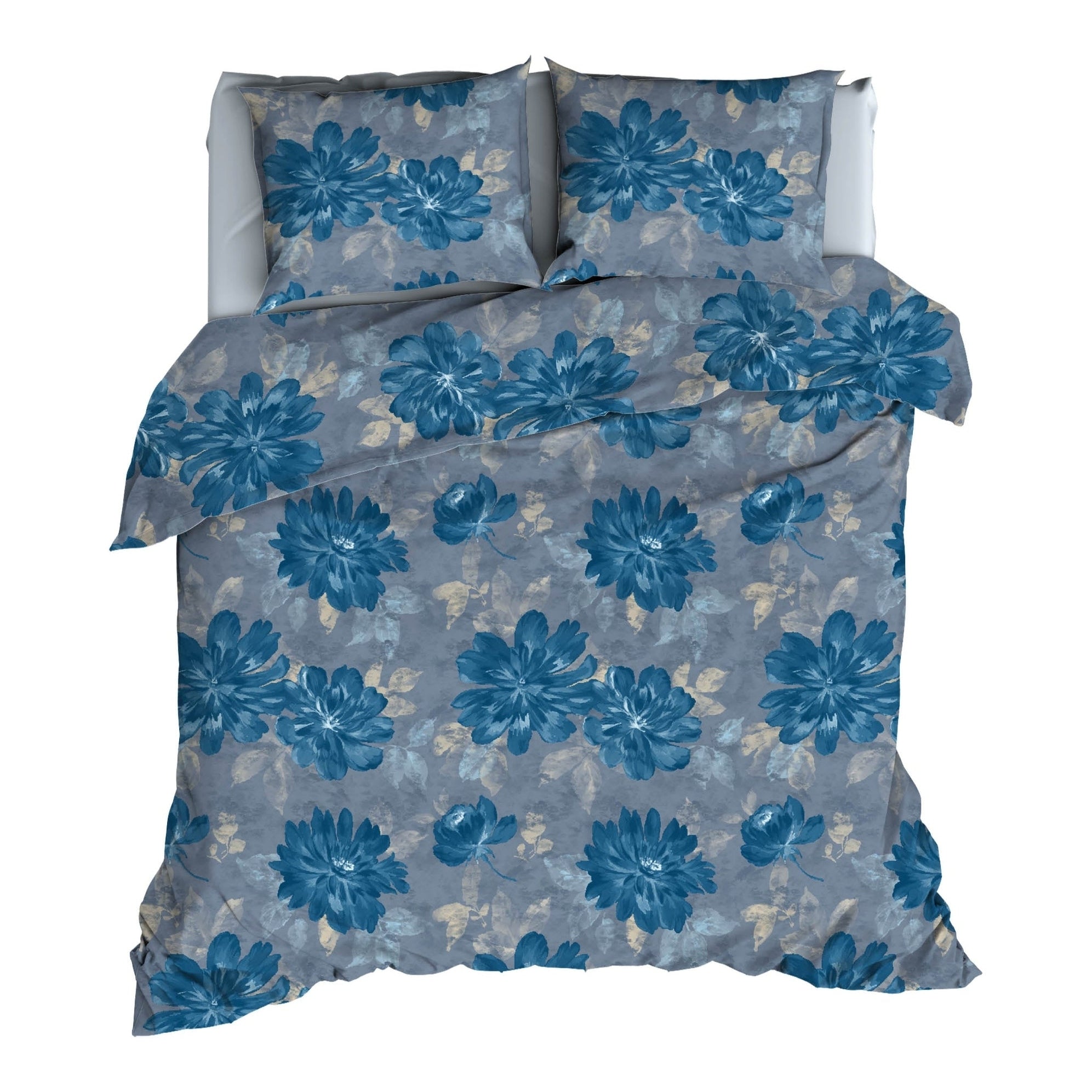 Satin d'Or Bettbezug Satin Bess Blue