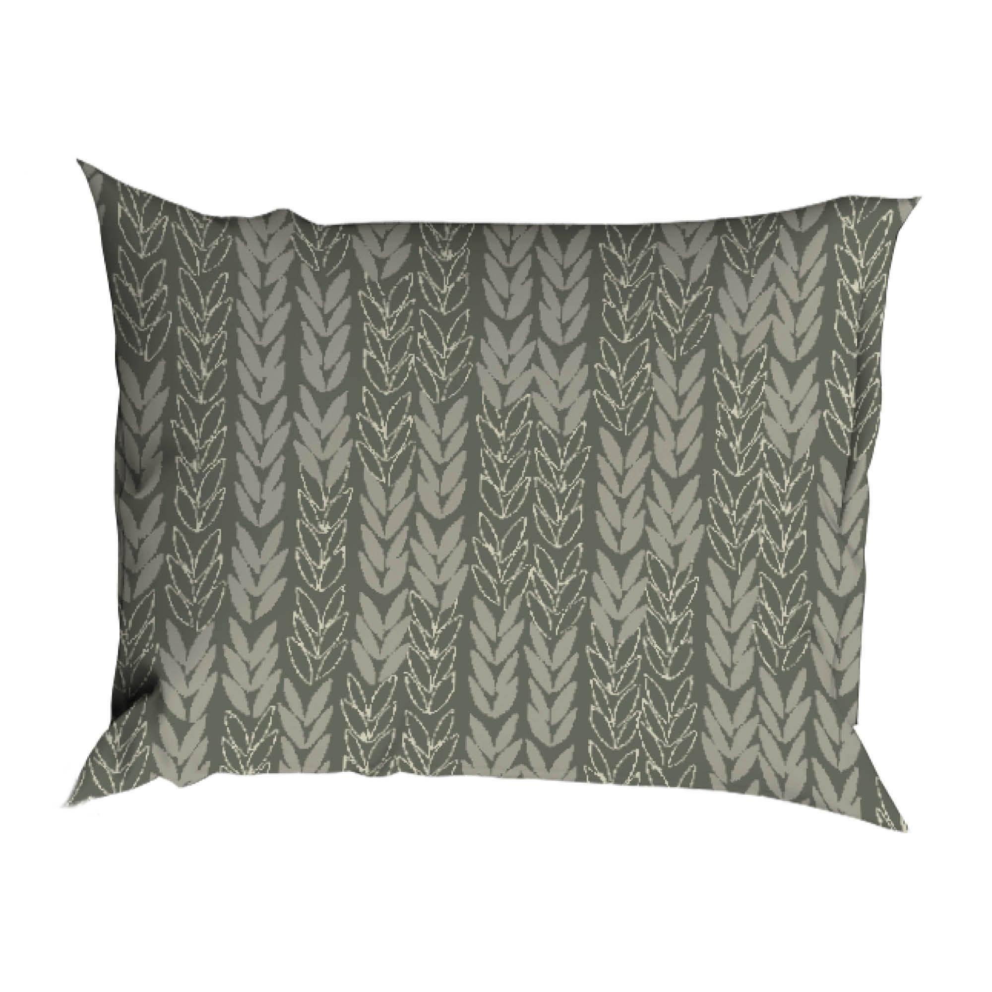 Romanette Dekbedovertrek Barley Nordic Green Katoen - Bedtextielonline.be