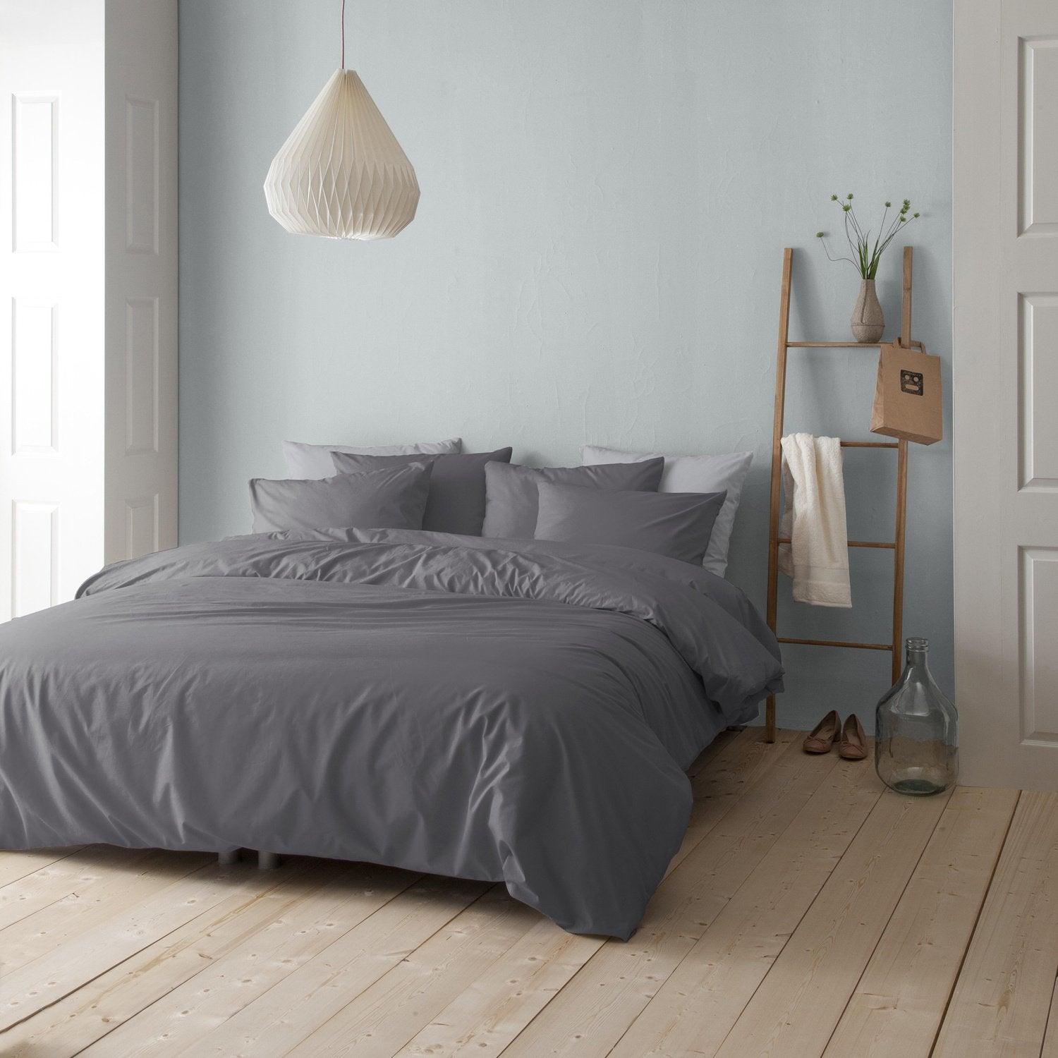 Cinderella Dekbedovertrek Morning Anthracite Flanel - Bedtextielonline.be