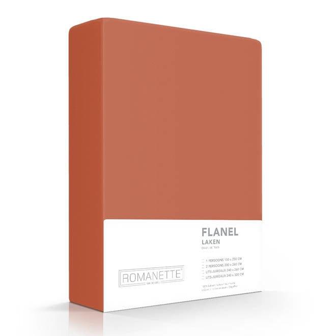 Romanette Laken Laken Flanel Rooibos