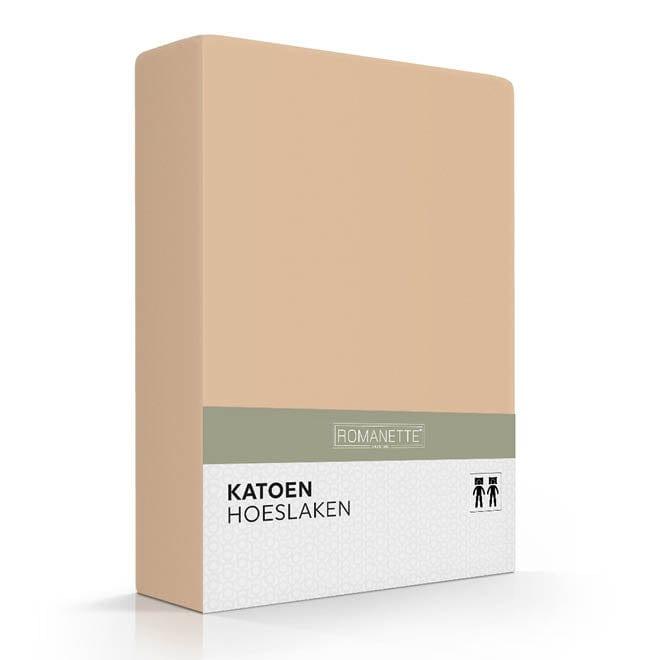 Romanette Hoeslaken Romanette Hoeslaken Basic Katoen Camel