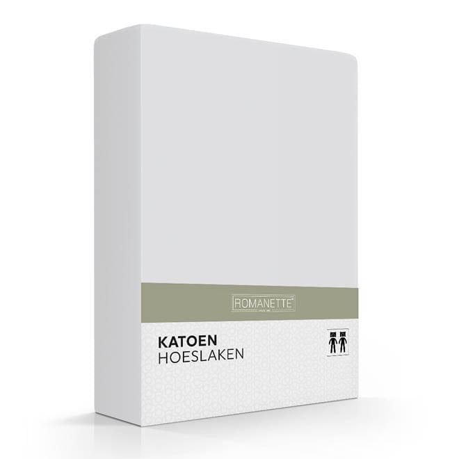 Romanette Hoeslaken Romanette Hoeslaken Basic Katoen Silver