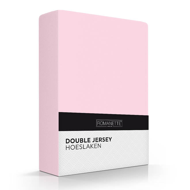 Romanette Hoeslaken Double Jersey Rose