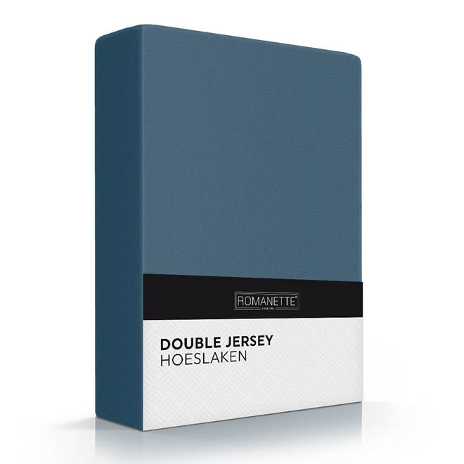 Romanette Hoeslaken Double Jersey Teal